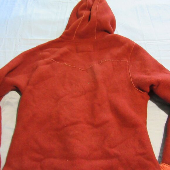 Womens Outback Trading Co Fleece Full Zip Hooded Jacket Sz L - Picture 7 of 7